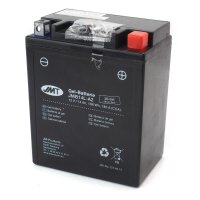 Gel battery YB14L-A2 for Model:  