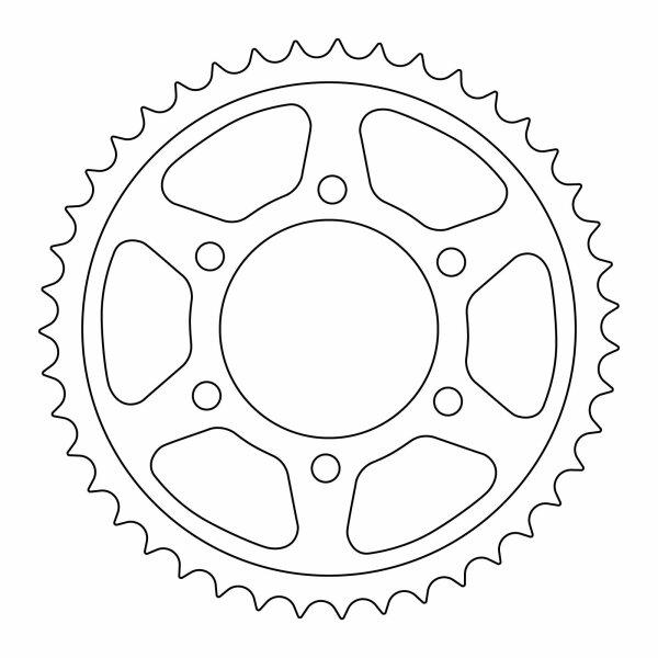 Rear sprocket steel 42 teeth