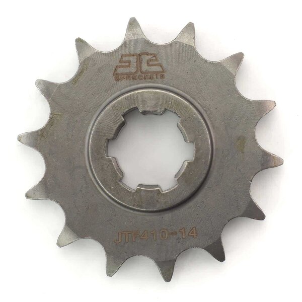 Sprocket steel front 14 teeth for Suzuki TU 125 XT AZ 1999-2000