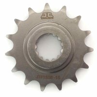 Sprocket steel front 15 teeth for Model:  Kawasaki Z 800 F Special Edition E-Version ABS ZR800F 2016