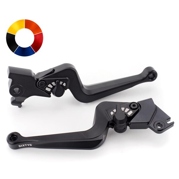 SIXTY6 BCH Brake and Clutch Levers TÜV approved for Harley Davidson FXR Low Rider Sport 1340 FXRS-SP 1989