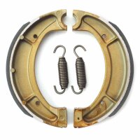 Brake shoes with springs for Model:  Yamaha DT 250 MX 1R7 1977-1982