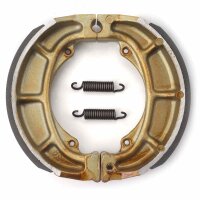 Brake shoes with spring for Model:  Suzuki AN 125 1996-1999