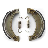 Brake shoes with springs for Model:  Hercules CV 50 City 1984-1986