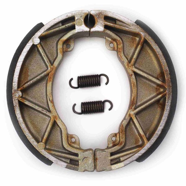 Brake shoes without spring