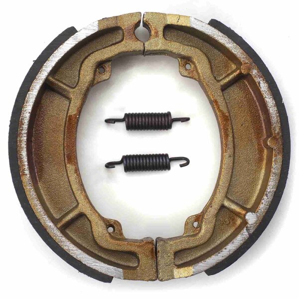 Brake shoes without springs