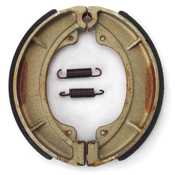 Brake shoes without springs