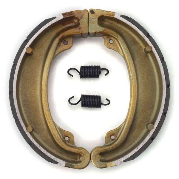Brake shoes with springs grooved for Honda CL250 250 S MD04 1982-1984