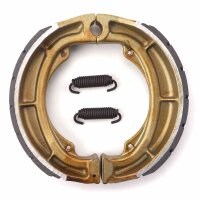 Brake shoes with spring grooved for model: Suzuki RM 400 1978-1980