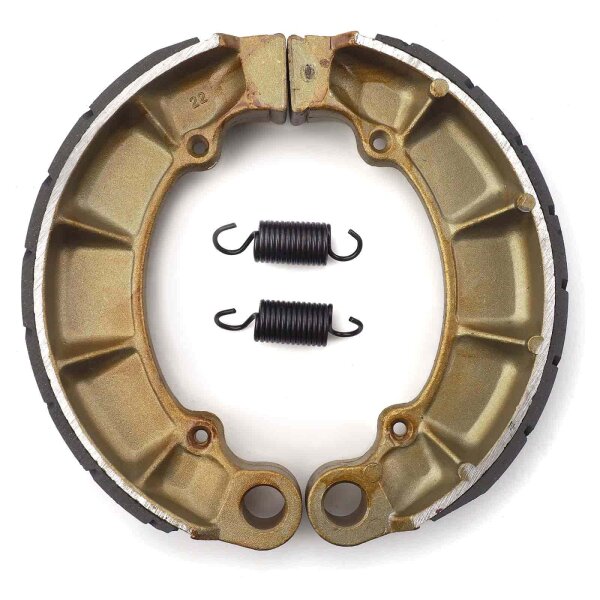 Brake shoes with springs grooved for Honda VT 750 C Shadow RC50 2004-2009