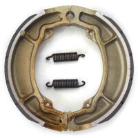 Brake shoes with spring grooved for Model:  Yamaha XT 350 H 59Y 1985-1988