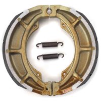 Brake shoes with spring grooved for Model:  Suzuki GN 125 1991-2000