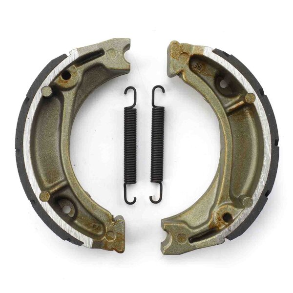 Brake shoes with spring grooved for Honda XL 185 S 1979-1981