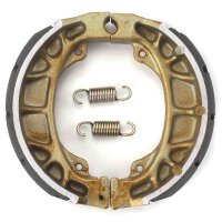 Brake shoes with springs grooved for Model:  Ecobike BT49QT 12C1 50 Rebel 2008-2010