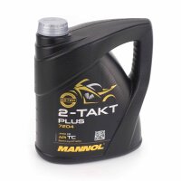 Mannol 7204 2-Stroke Plus Semi-Synthetic Engine Oil 4 Litres