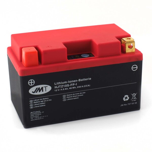 Lithium-Ion motorbike battery  HJTZ10S-FP for BMW G 650 Xcountry (EX65X/K15) 2007