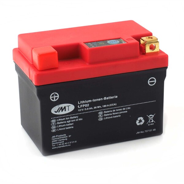 Lithium-Ion motorbike battery LFP02 for Yamaha YZ 250 F 4T 2020