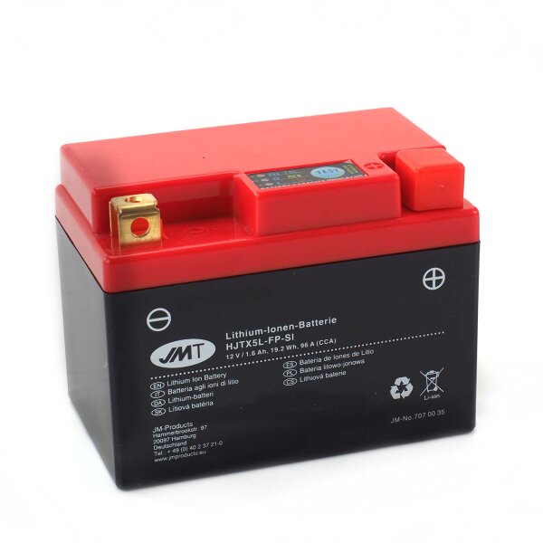 Lithium-Ion motorbike battery HJTX5L-FP for Generic Spin 50 GE 2006-2008