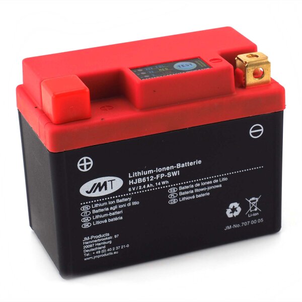 YTX7A-BS Gel-Batterie für Kymco Like 50 4T Baujahr 2009-2016 von JMT