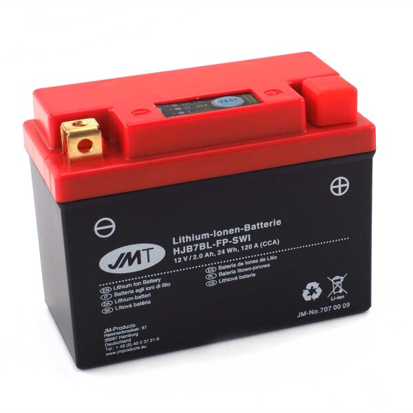 Lithium-Ion Motorcycle Battery HJB7BL-FP