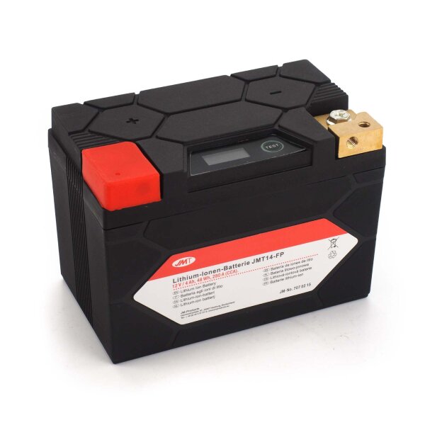 Lithium-Ion Motorcycle Battery JMT14-FP for Honda NC 700 XA ABS RC63 2012