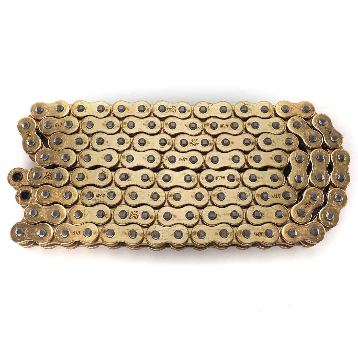 D.I.D X-ring chain G&G 525ZVMX2/118 with rivet lock, 133,90 € for 