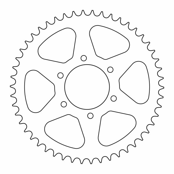 Sprocket steel JT Sprocket 50 teeth for Suzuki GSF 1200 Bandit WVA9 2004