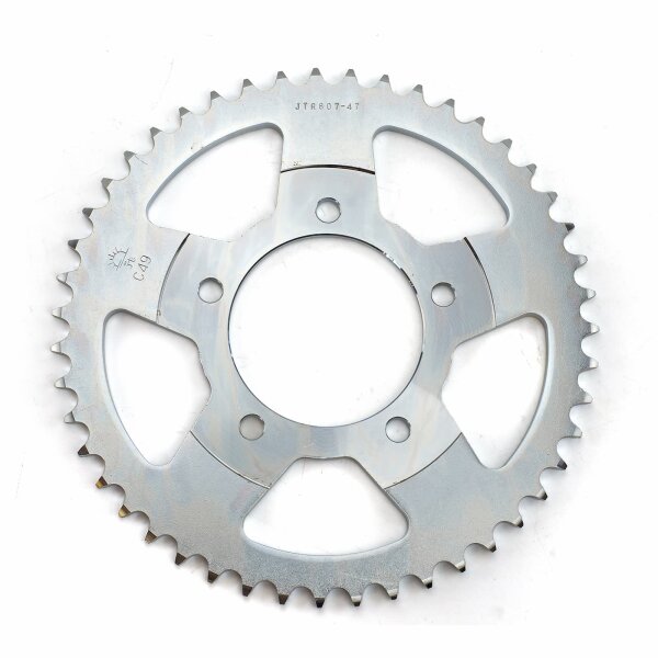 Sprocket steel JT Sprocket 47 teeth for Suzuki GSF 650 SA Bandit ABS WVCZ 2014