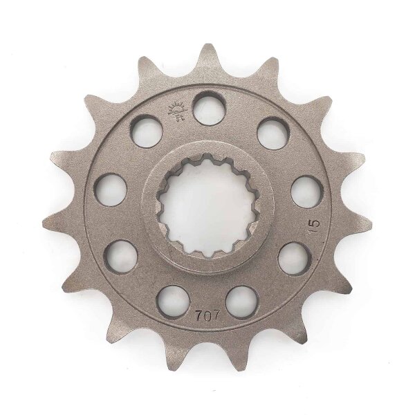 Sprocket steel front 15 teeth for Aprilia SXV 550 VS Supermoto 2011