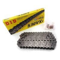 D.I.D X-ring chain 530VX3/108 with rivet lock for Model:  