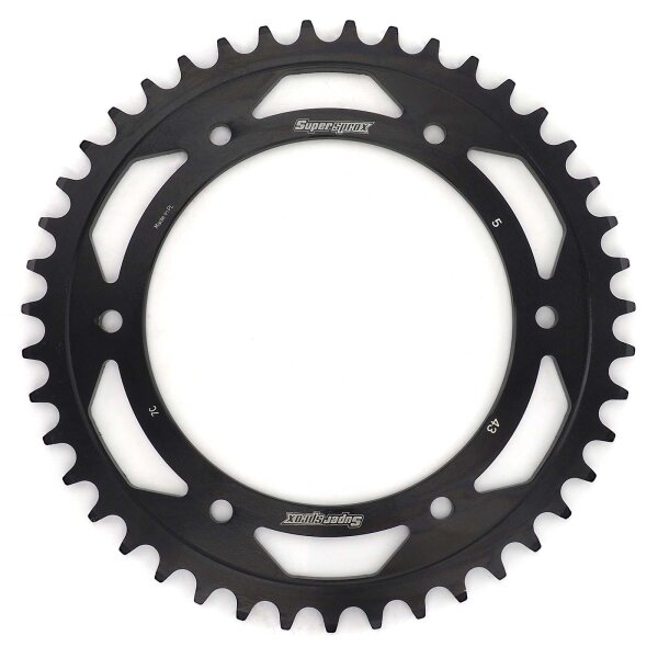 Sprocket steel Supersprox 520 - 43Z for BMW G 650 GS ABS (E650G/R13) 2016