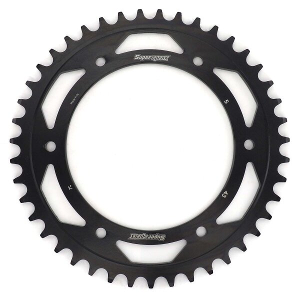 Sprocket steel Supersprox 520 - 43Z for Aprilia Pegaso 650 ML 1997