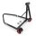 Single sided rear paddock stand with pin 27,5mm for Triumph Speed Triple 1050 515NJ 2010