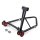Single sided rear paddock stand with pin 53mm