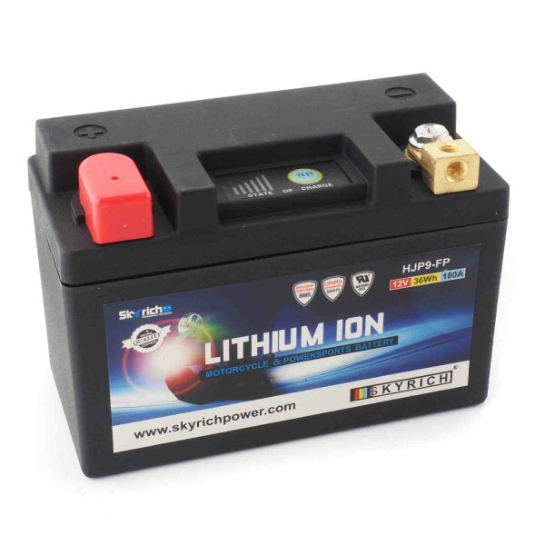 Lithium-Ion motorbike battery HJP9-FP for Tauris Fuego 50 2009-2012