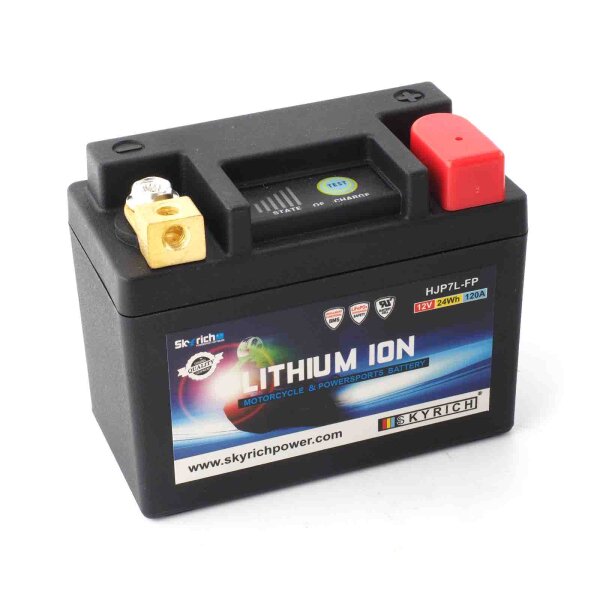 Lithium-Ion motorbike battery HJP7L-FP for Peugeot Trekker 50 Road 1998-2000