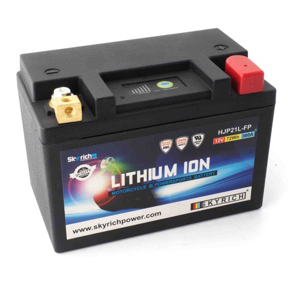 Lithium-Ion motorbike battery HJP21L-FP for Harley Davidson Softail Deluxe 96 FLSTN 2010