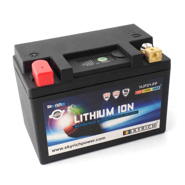 Lithium-Ion motorbike battery HJP21-FP for Suzuki LT A 700 X KingQuad 4WD S7/AP/41 2006-2008