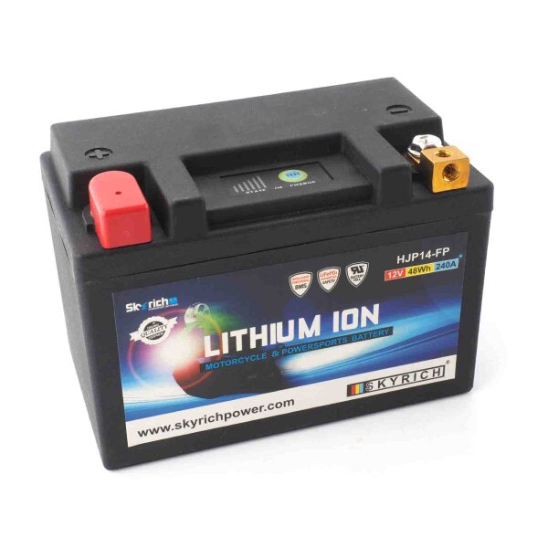 Lithium-Ion motorbike battery HJP14-FP for Triumph Thruxton 1200 TFC EFI DE01A 2020-2021