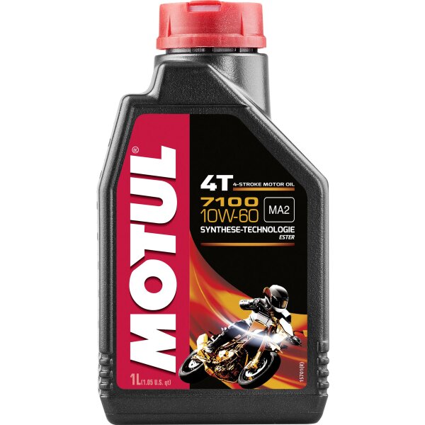 Engine oil MOTUL 7100 4T 10W-60 1l for Ducati 848 Evo Dark (H6) 2012