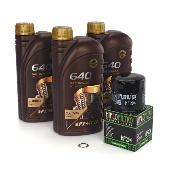 Pemco Engine Oil Change Kit Configurator with Oil Filter and Sealing Ring