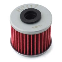 Gearbox oilfilter Hiflo HF117 for Model:  Honda CRF 1100 L Africa Twin DCT SD08 2020