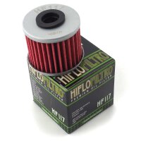 Gearbox oilfilter Hiflo HF117 for Model:  Honda CTX 700 N RC68 DCT 2014-2015