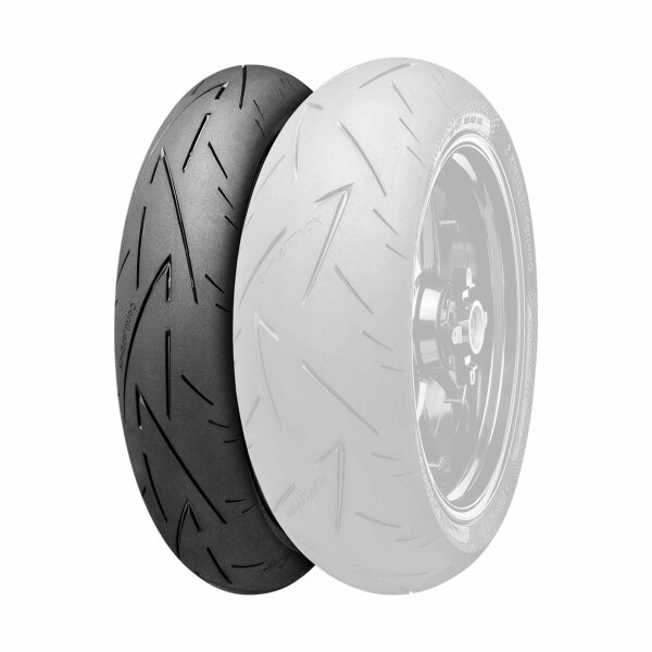 Tyre Continental ContiSportAttack 2 120/70-17 (58W for Ducati 996 SPS Sport Production H1 1997