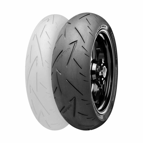 Tyre Continental ContiSportAttack 2 200/55-17 (78W) (Z)W for Ducati Panigale V4 1100 3D 2023