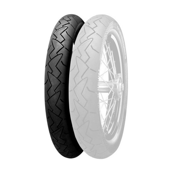 Tyre Continental ContiClassicAttack 90/90-18 51V for Yamaha RD 350 LCFN YPVS 1WW/1WX 1986-1995