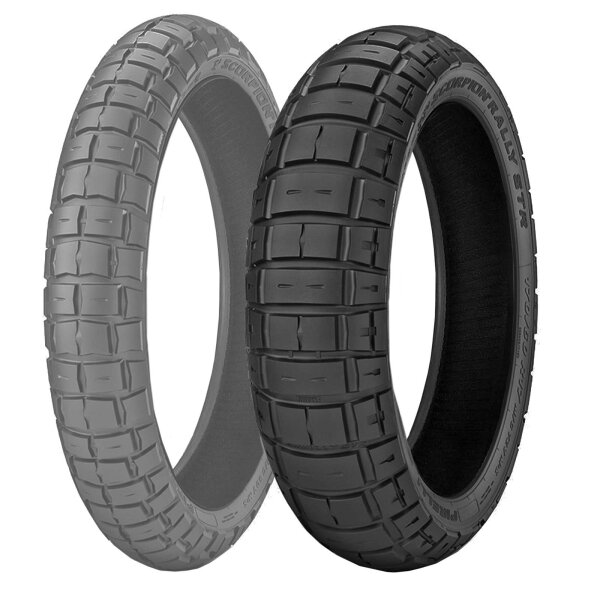 Tyre Pirelli Scorpion Rally STR M+S 130/80-17 65V for BMW F 650 GS Dakar ABS (E650G/R13) 2006