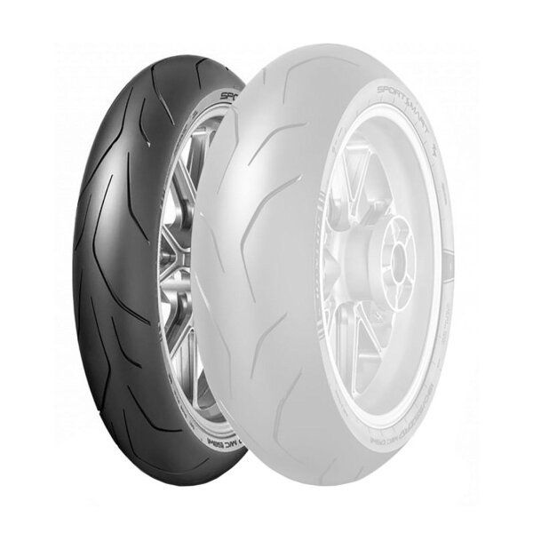 Tyre Dunlop SportSmart TT 120/70-17 (58W) (Z)W for Kawasaki ER-F 650 E EX650E 2013