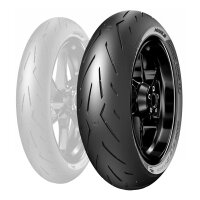 Tyre Pirelli Diablo Rosso Corsa II 200/55-17 78W for Model:  Harley Davidson Softail Fat Boy Special 103 FLSTFB 2012