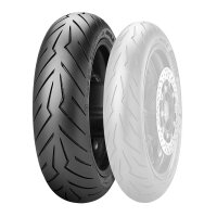 Tyre Pirelli Diablo Rosso Scooter REINF 130/70-12 62P for Model:  Adly GTA 50 Blizzard Racing 2015